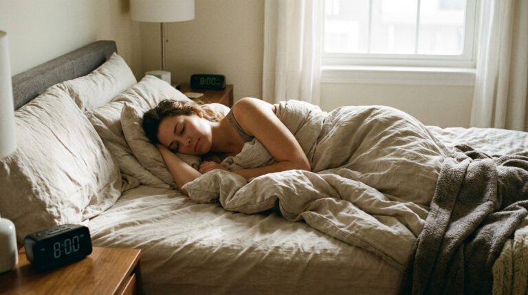 dormir 8 heures - Image de couverture