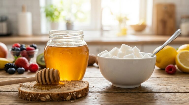 Miel vs Sucre : Lequel Est Vraiment Plus Sain en 2026 ? Analyse Complète
