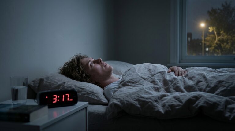 pourquoi je me réveille la nuit - Image de couverture