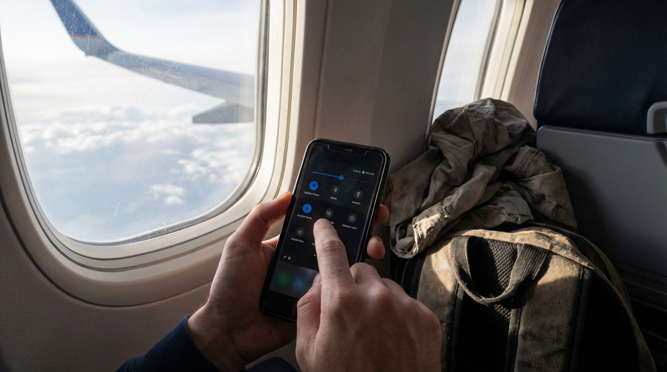 mode avion économise batterie en situation réelle