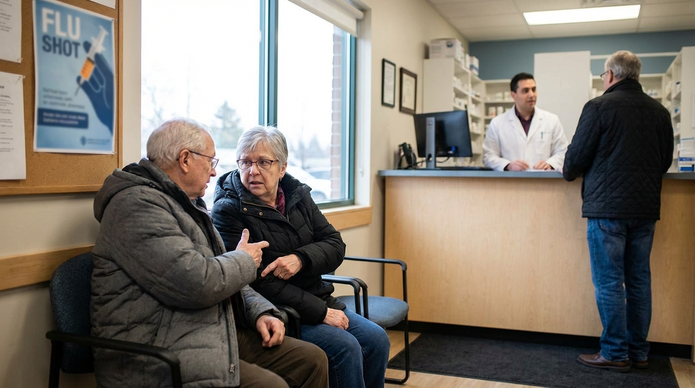 vaccin grippe donne la grippe en situation réelle